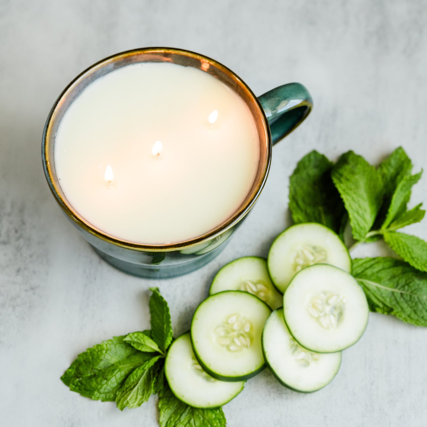 Cucumber Mint 20 oz Candle Mug