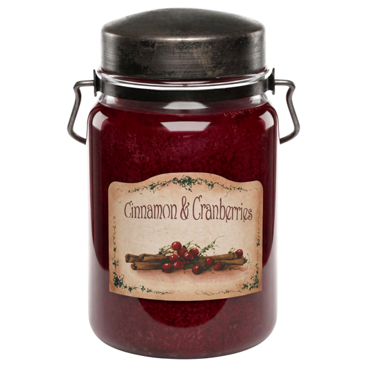 Cinnamon & Cranberries 26 oz Candle