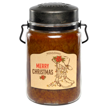 Cowboy Christmas 26 oz Candle