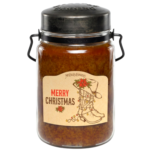 Cowboy Christmas 26 oz Candle
