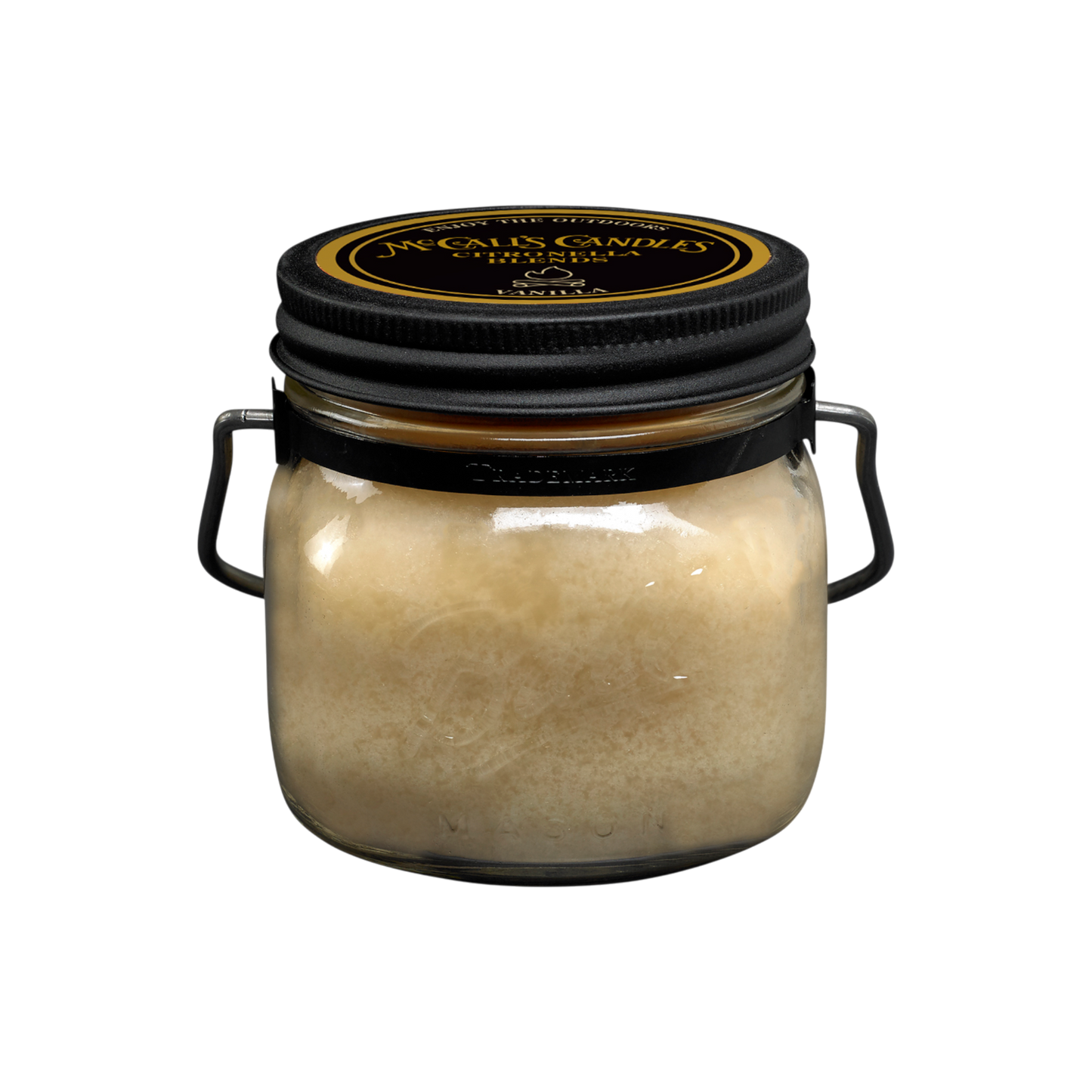 Vanilla Citronella 16 oz Mason Jar Candle