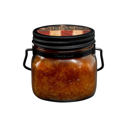 Vanilla Bourbon 16 oz Mason Jar Candle