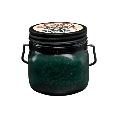 Under the Mistletoe 16 oz Mason Jar Candle