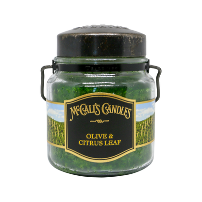 Olive & Citrus Leaf 16 oz Double Wick Candle