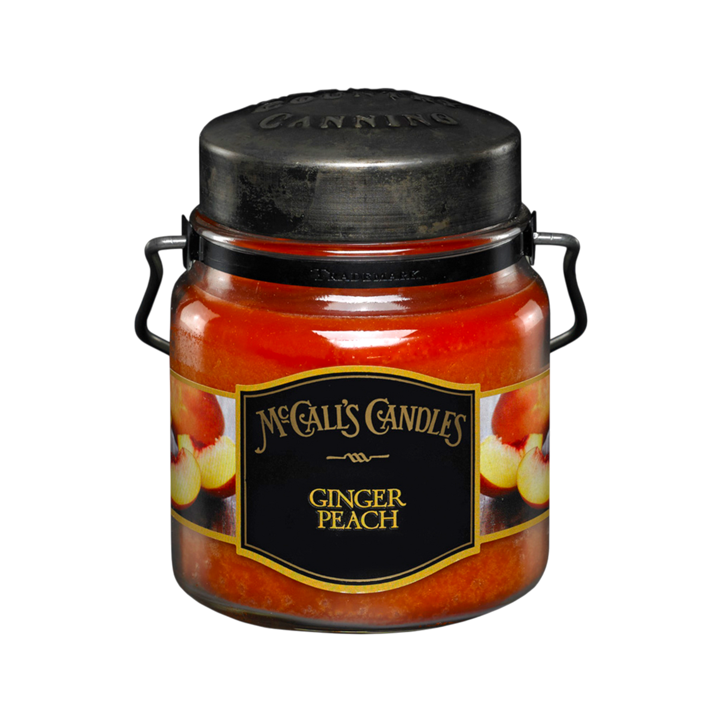 Ginger Peach 16 oz Double Wick Candle