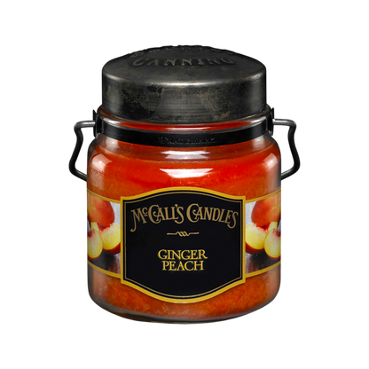Ginger Peach 16 oz Double Wick Candle