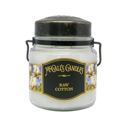 Raw Cotton 16 oz Double Wick Candle