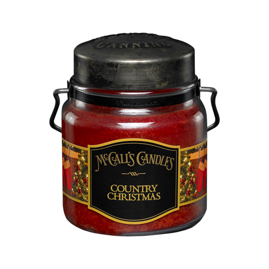 Country Christmas 16 oz Double Wick Candle