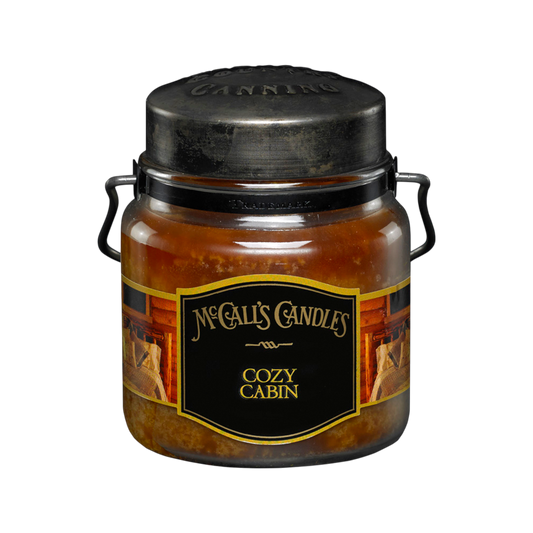 Cozy Cabin 16 oz Double Wick Candle