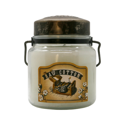 Raw Cotton 16 oz Candle