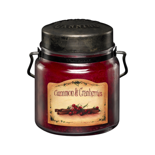 Cinnamon & Cranberries 16 oz Candle
