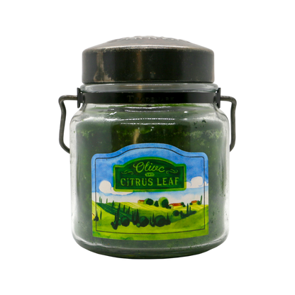 Olive & Citrus Leaf 16 oz Candle