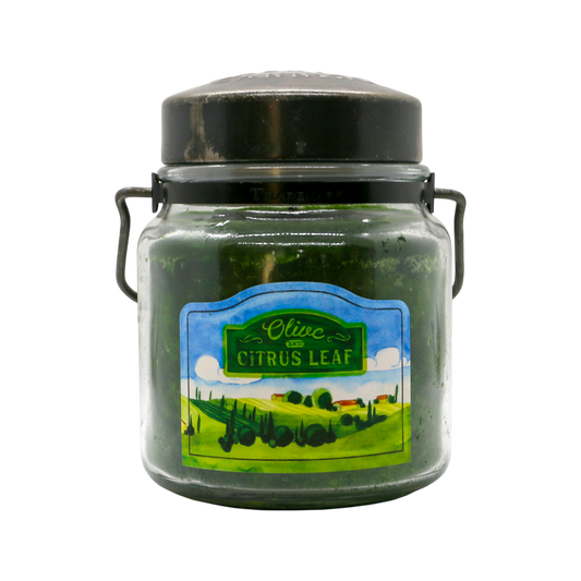 Olive & Citrus Leaf 16 oz Candle