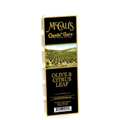 Olive & Citrus Leaf 5.5 oz Wax Melt
