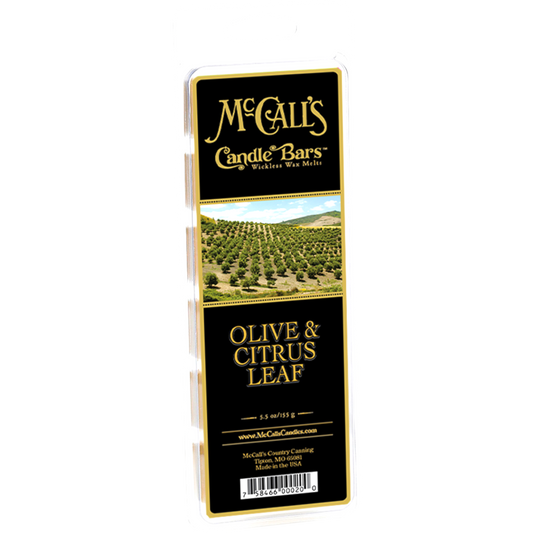 Olive & Citrus Leaf 5.5 oz Wax Melt