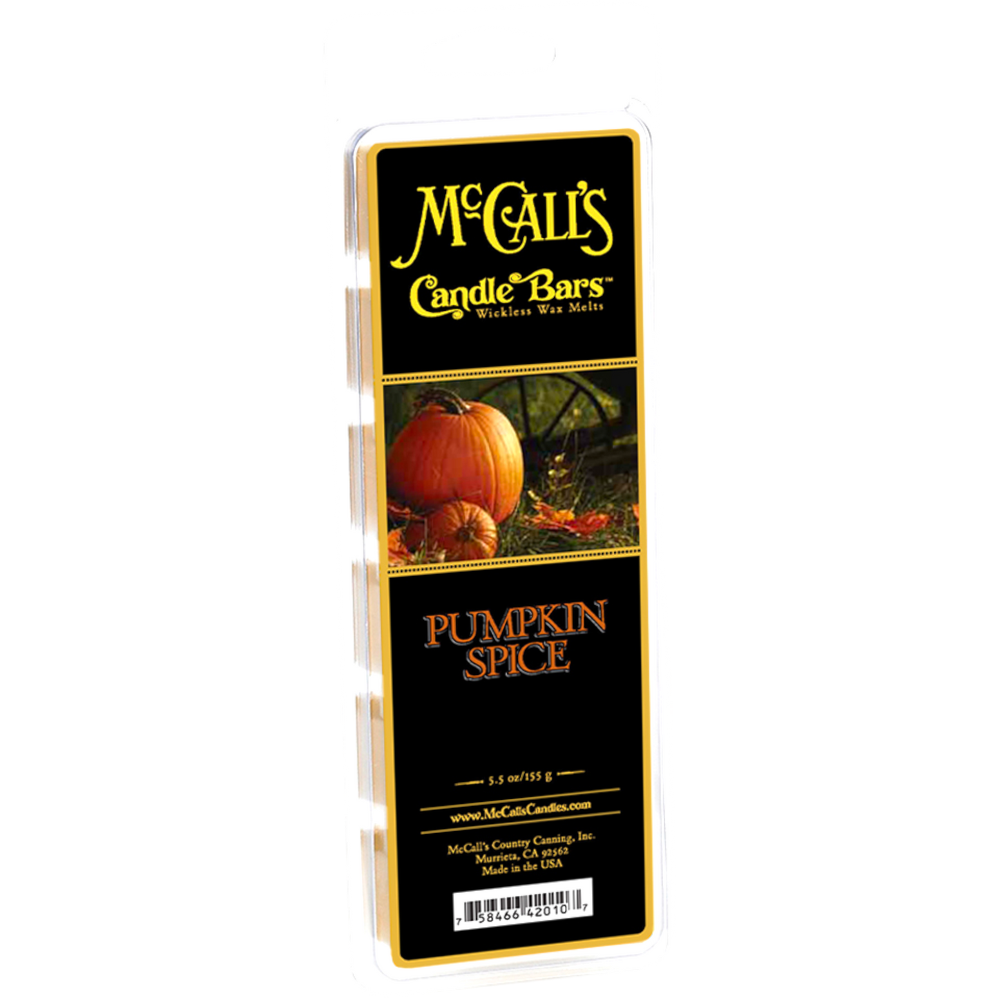 Pumpkin Spice 5.5 oz Wax Melt