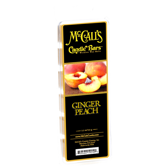Ginger Peach 5.5 oz Wax Melt