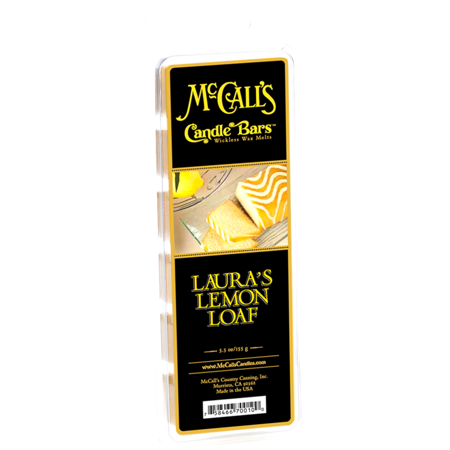 Laura's Lemon Loaf 5.5 oz Wax Melt