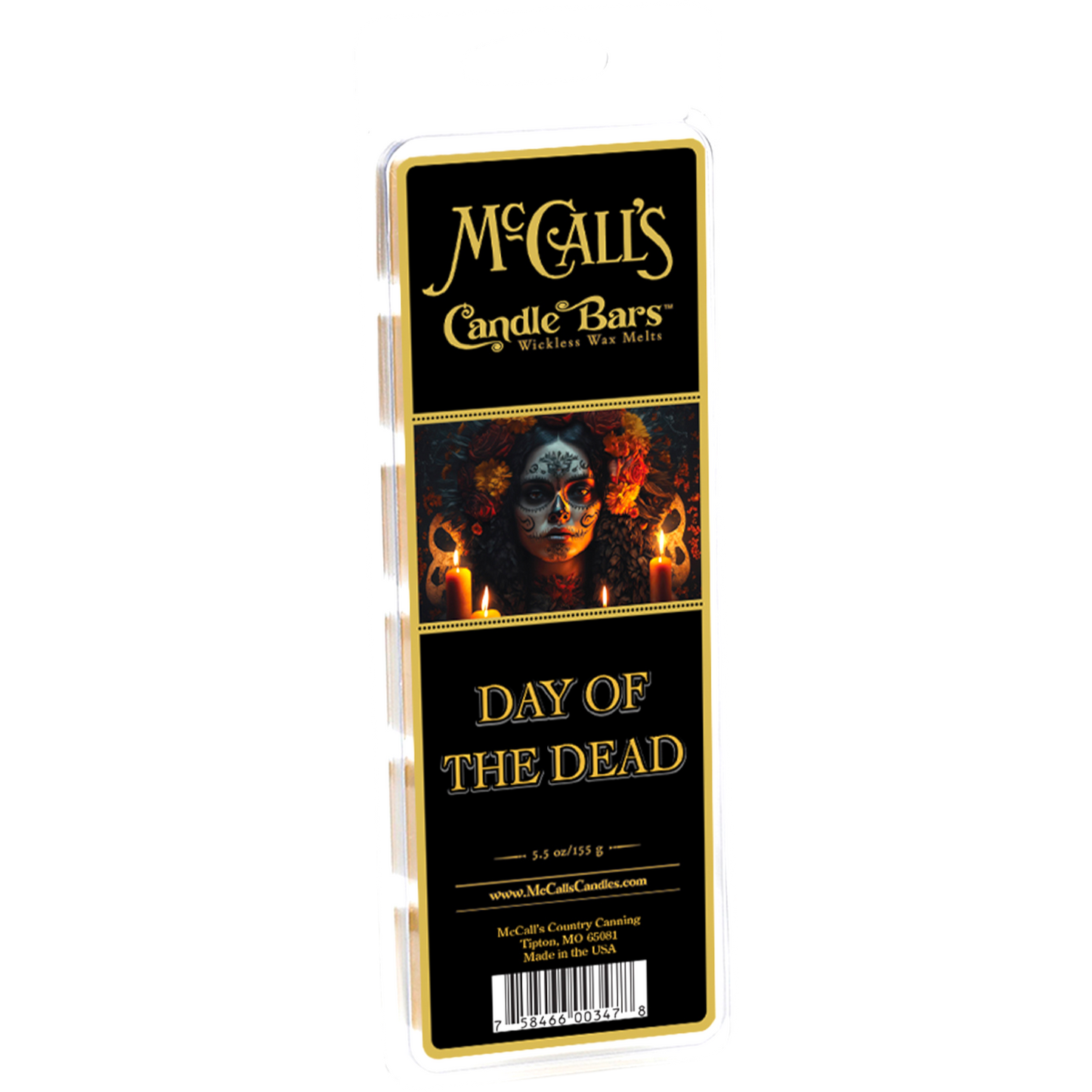 Candle Bars-5.5 oz Pack-DAY OF THE DEAD