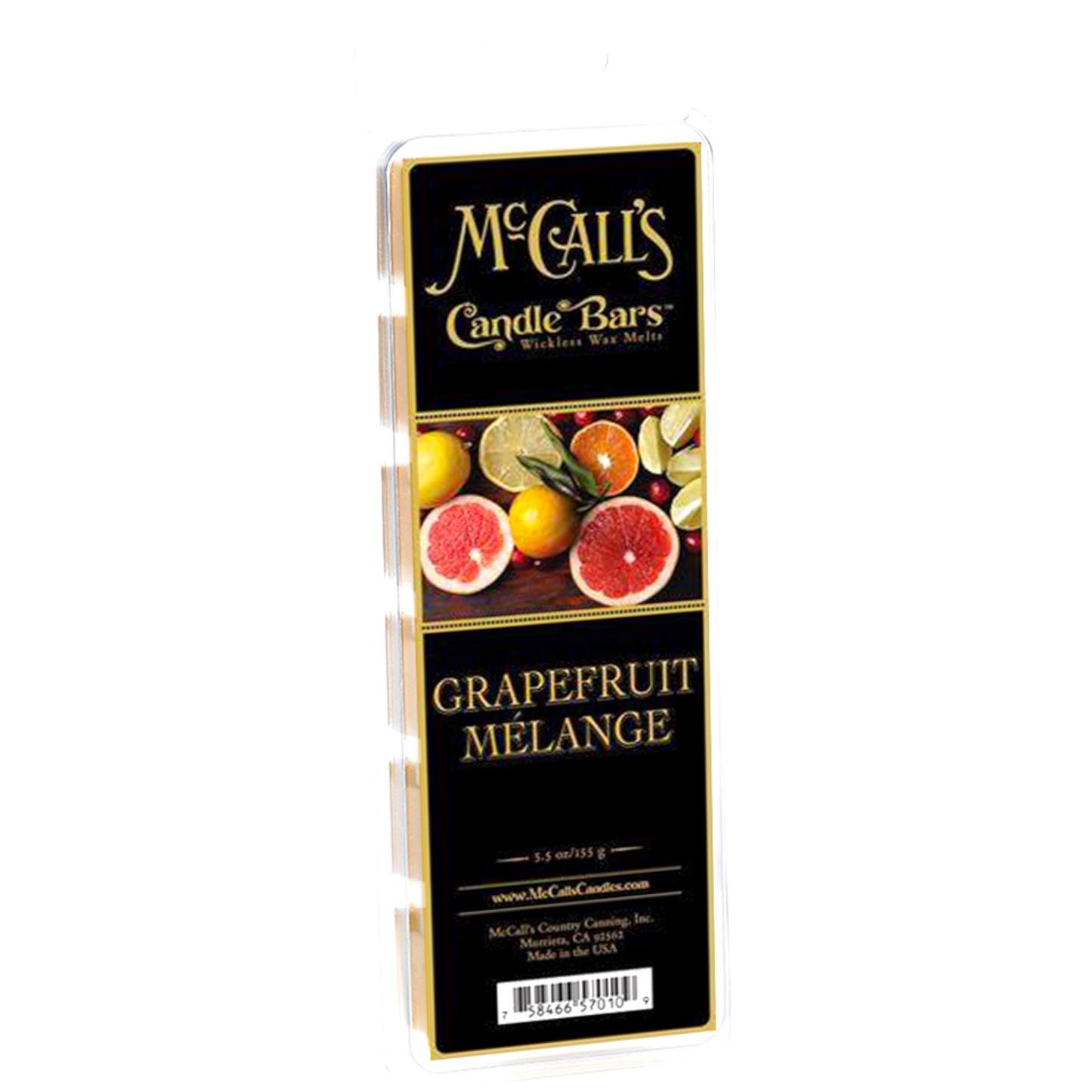 Grapefruit Mélange 5.5 oz Wax Melt