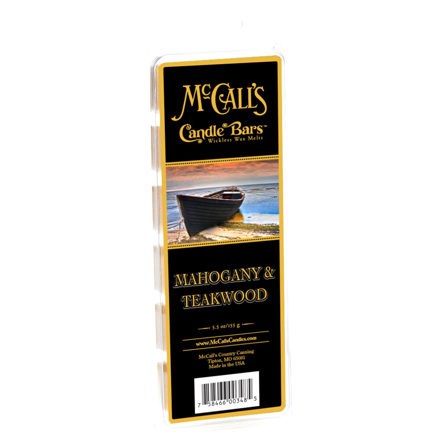 Mahogany & Teakwood 5.5 oz Wax Melt