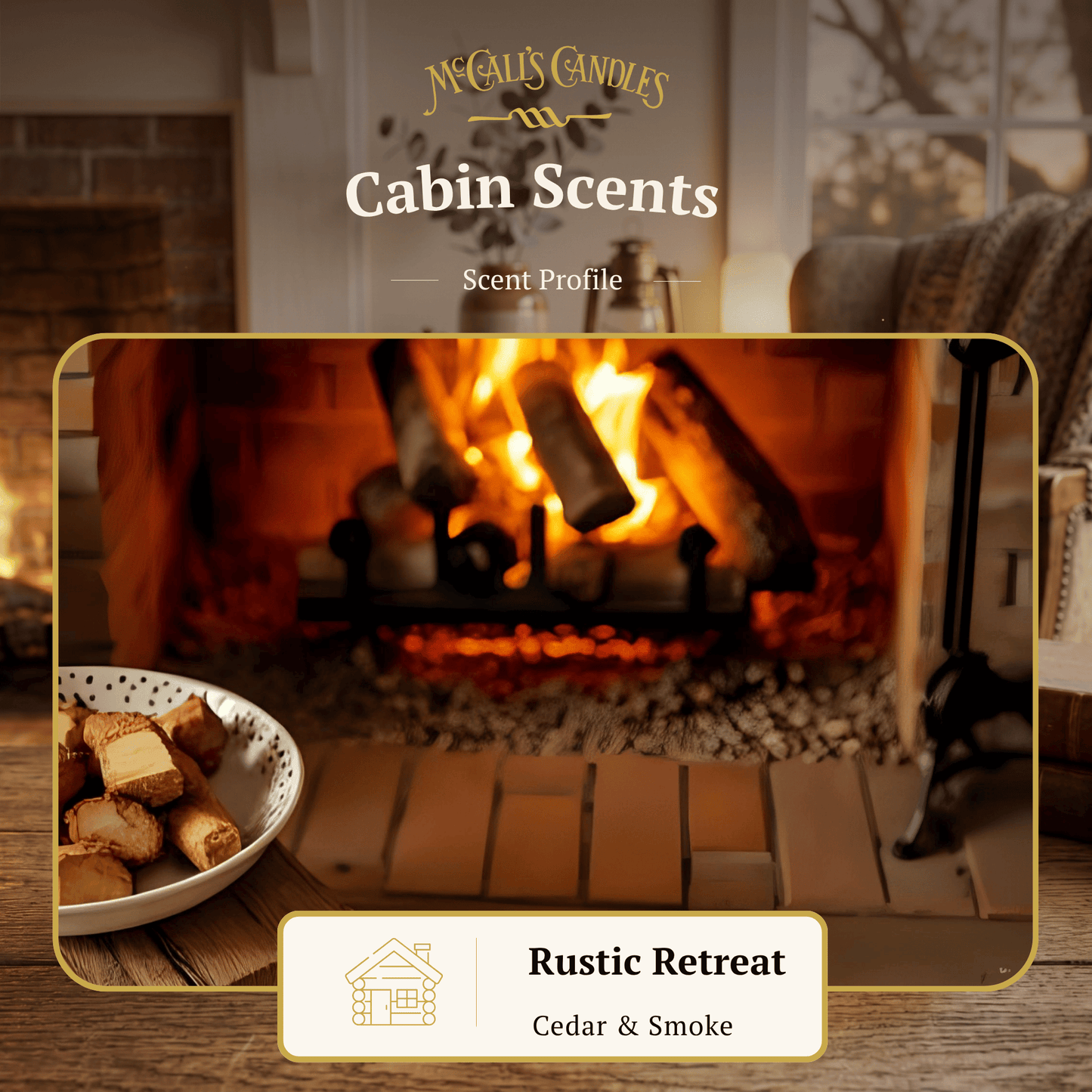 Cabin Scents 18 oz Candle