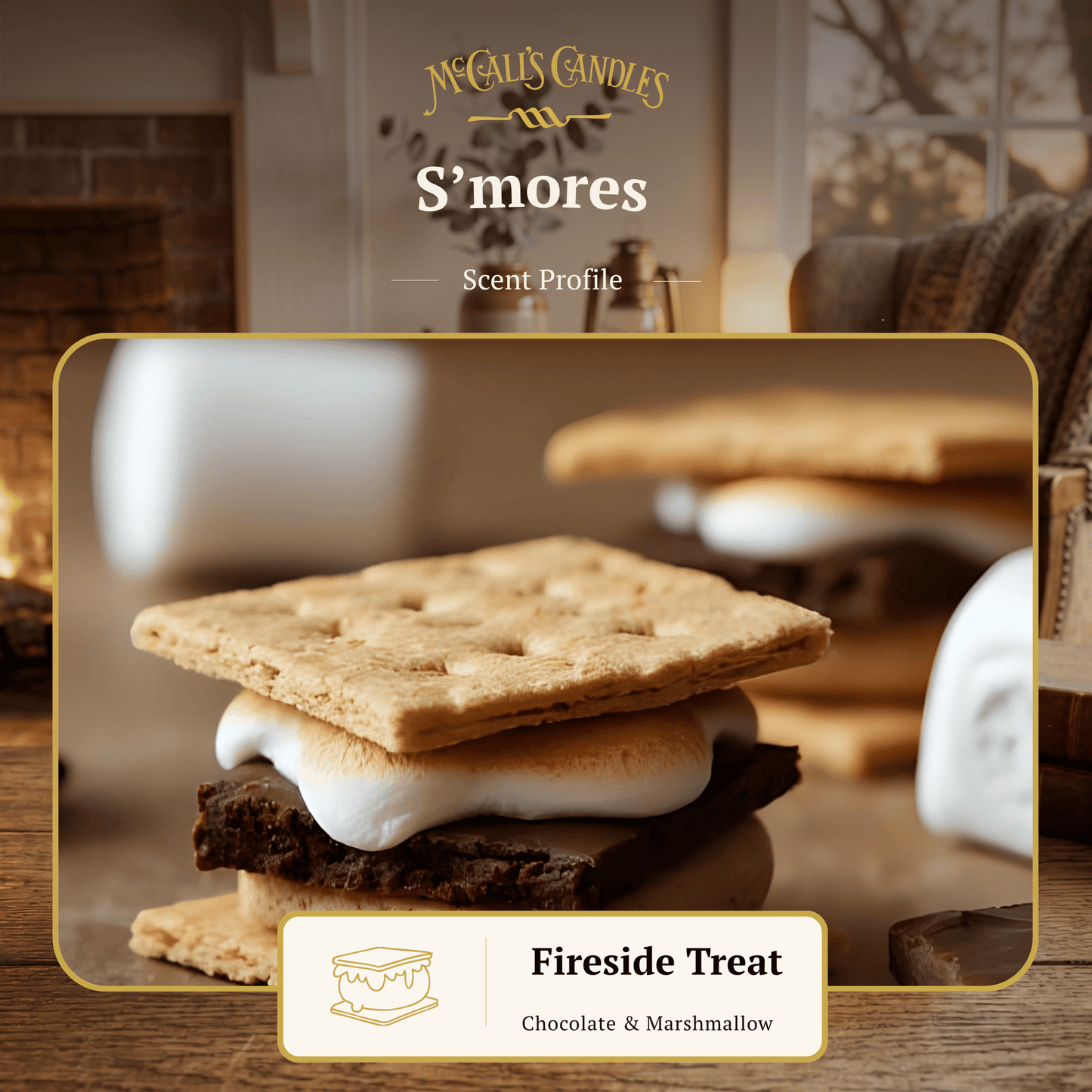 S'mores 26 oz Candle