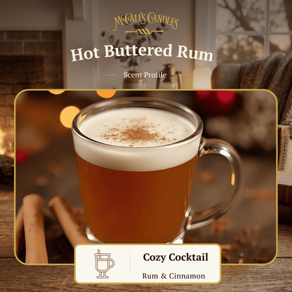 Hot Buttered Rum 16 oz Double Wick Candle