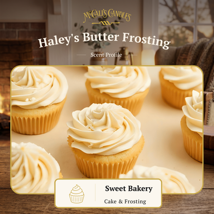 Haley's Butter Frosting 18 oz Candle