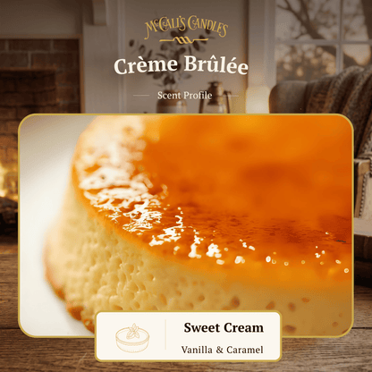 Crème Brûlée 16 oz Double Wick Candle