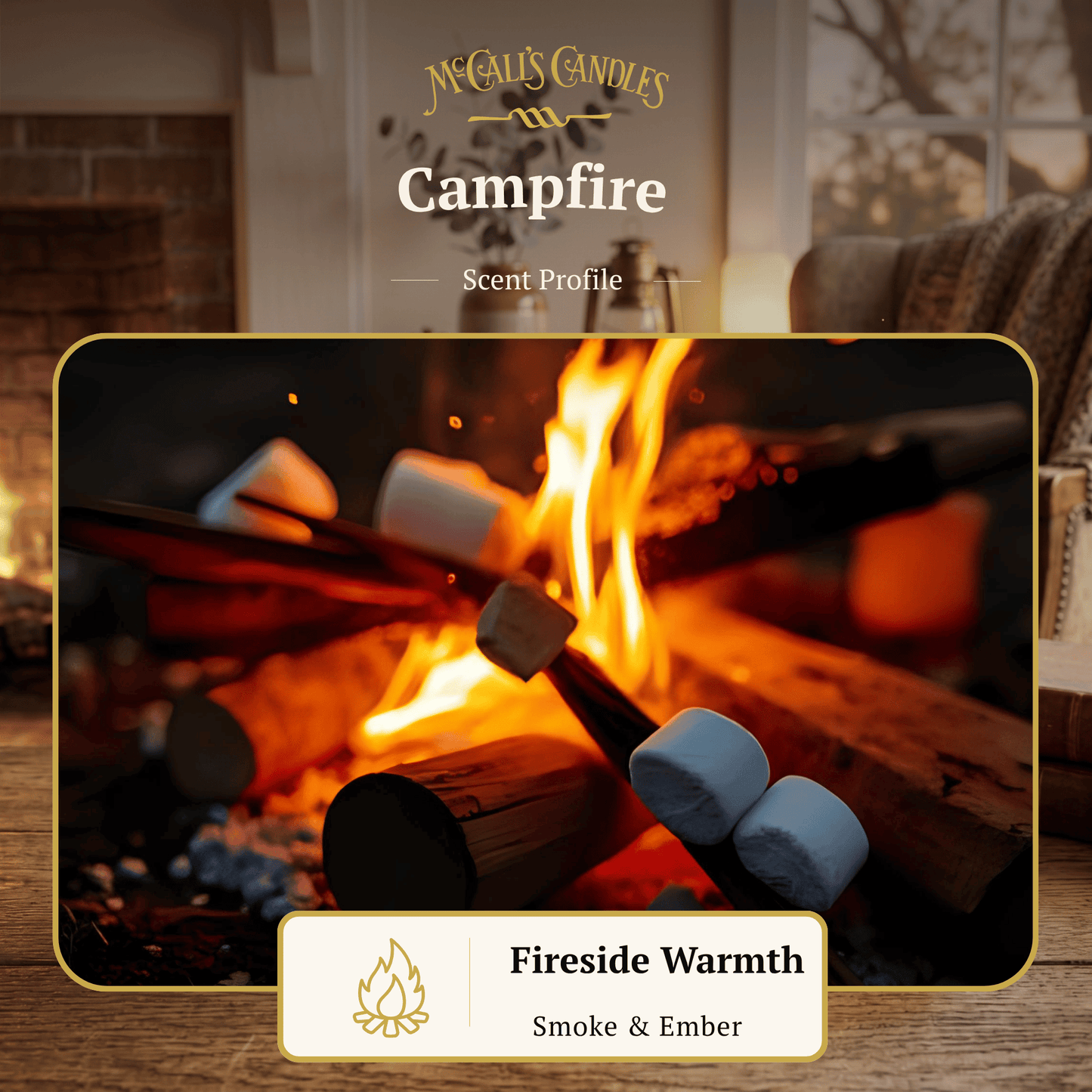 Campfire 4 oz Reed Diffuser