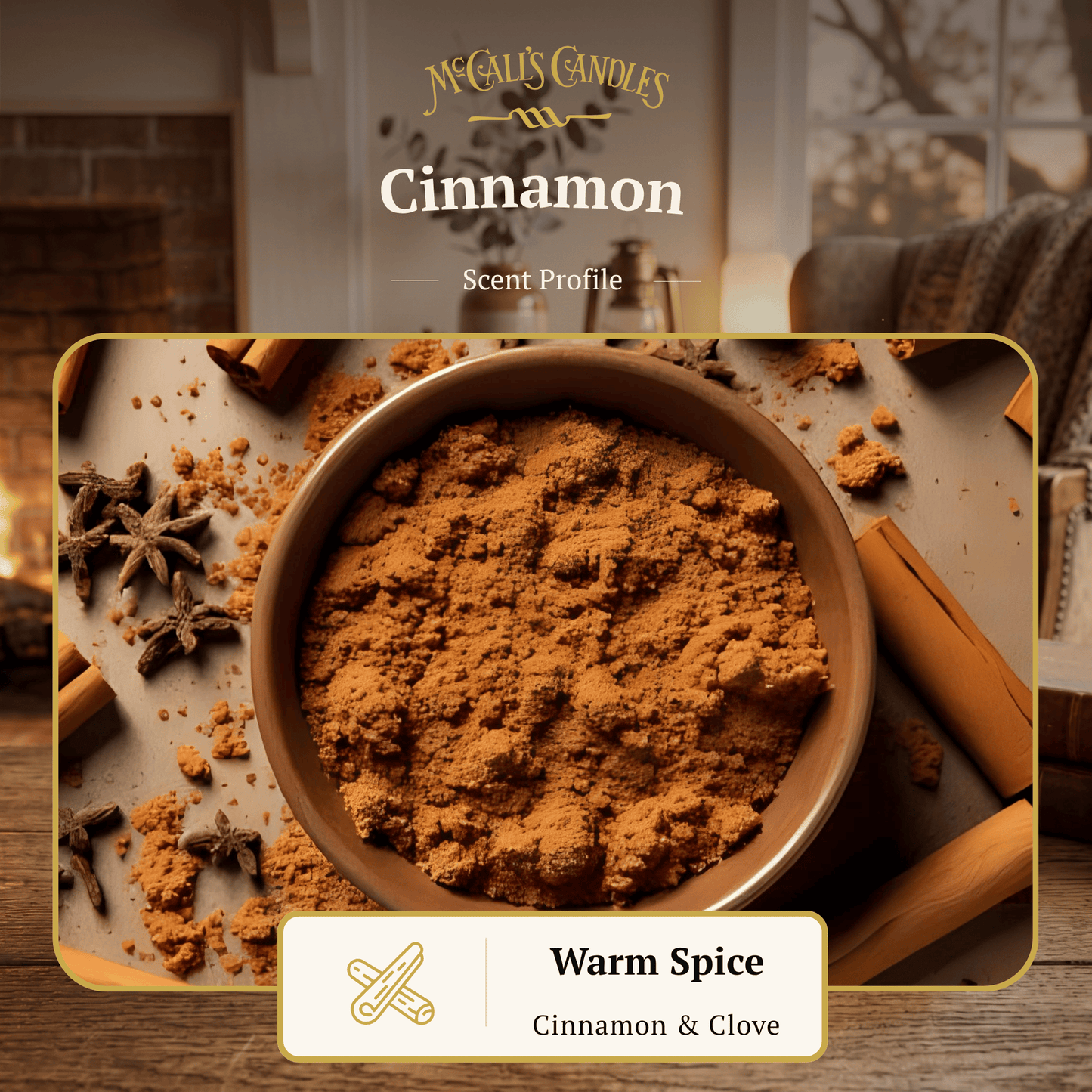 Cinnamon 5.5 oz Wax Melt