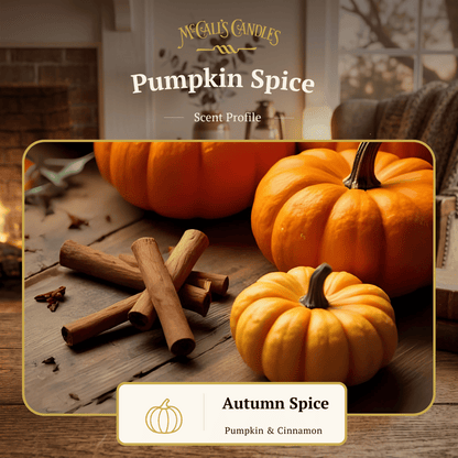 Pumpkin Spice 16 oz Double Wick Candle