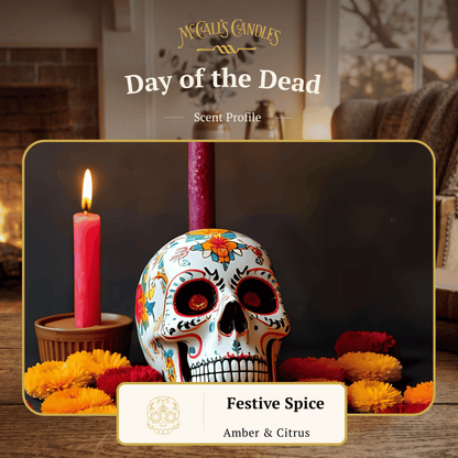 Day of the Dead 16 oz Candle
