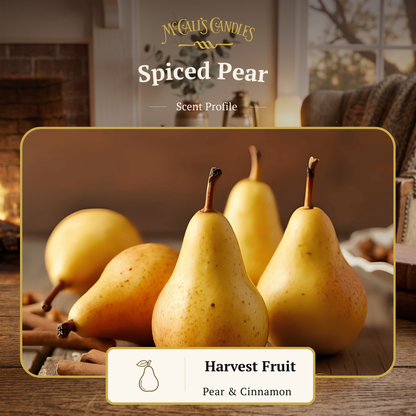 Spiced Pear 16 oz Double Wick Candle
