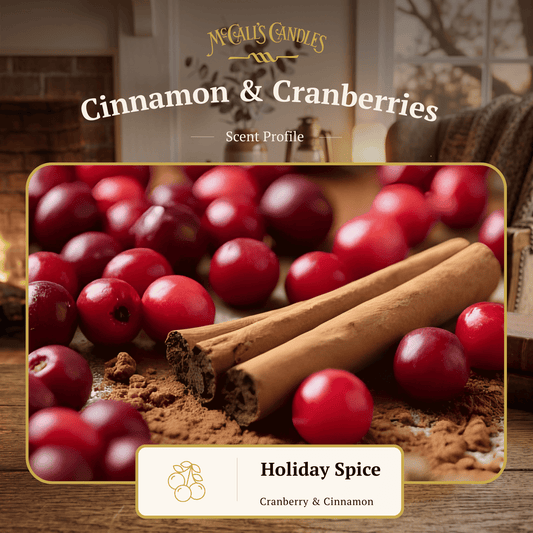 Cinnamon & Cranberries 26 oz Candle
