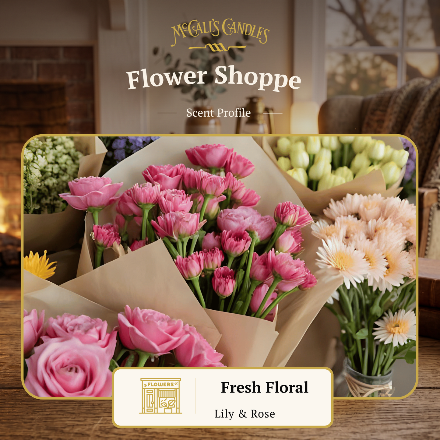 Flower Shoppe 18 oz Candle