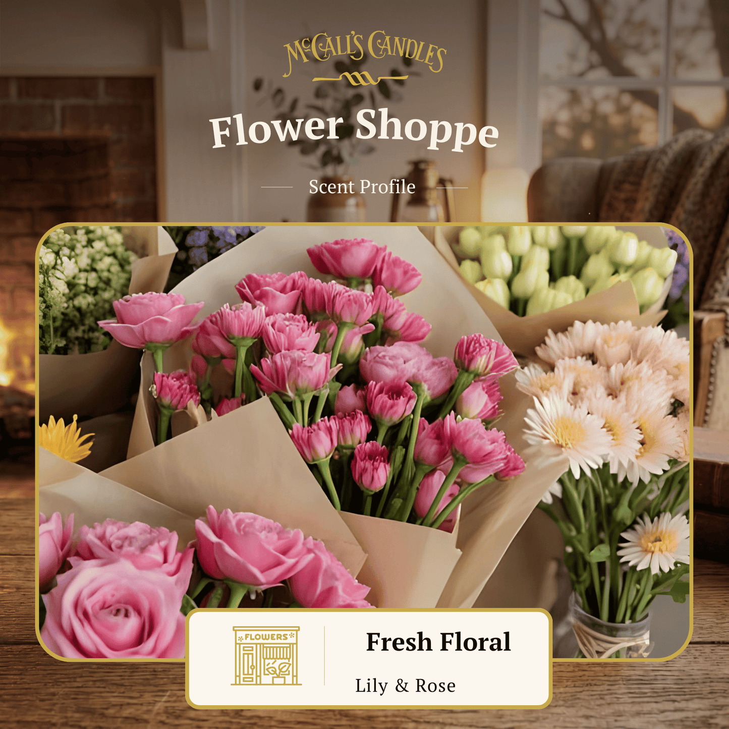 Flower Shoppe 18 oz Candle