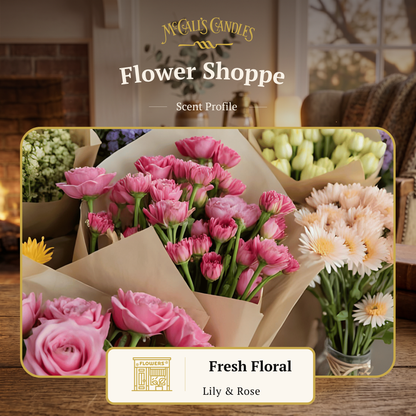 Flower Shoppe 16 oz Double Wick Candle