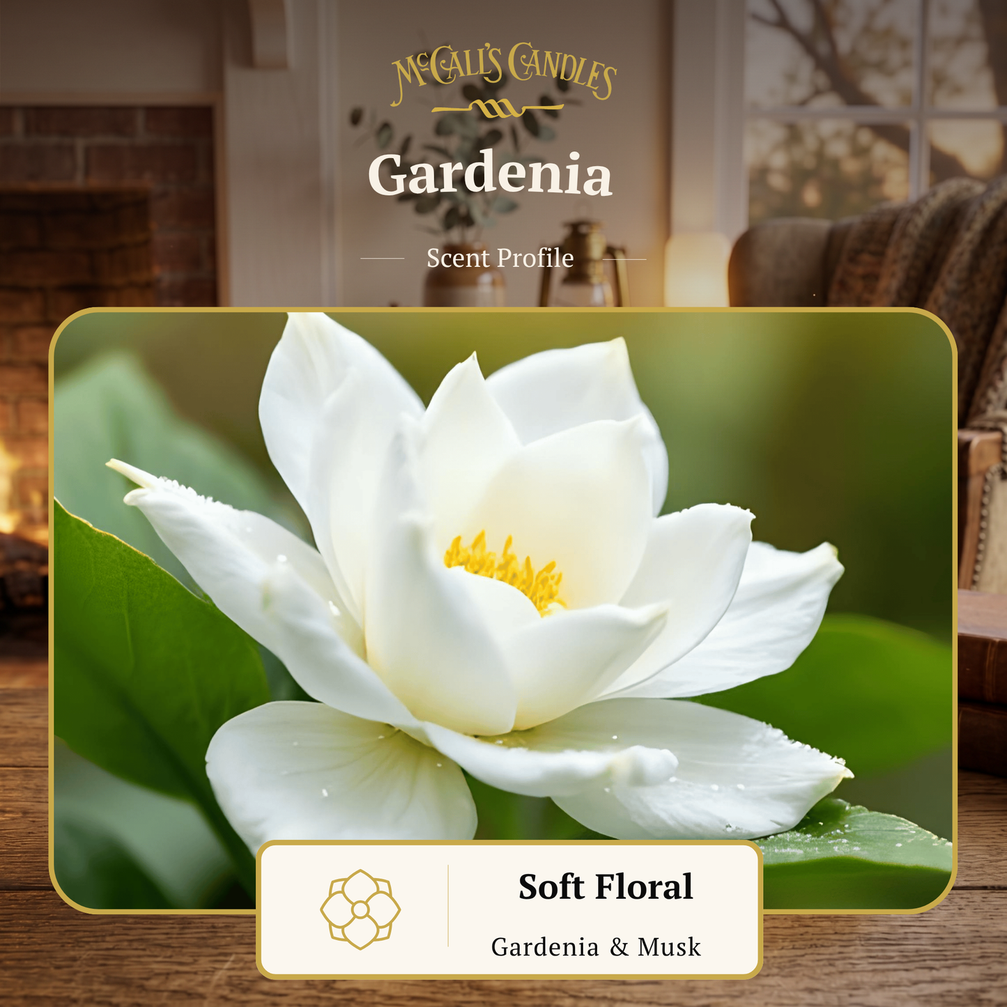Buttons-BOX of 36-GARDENIA