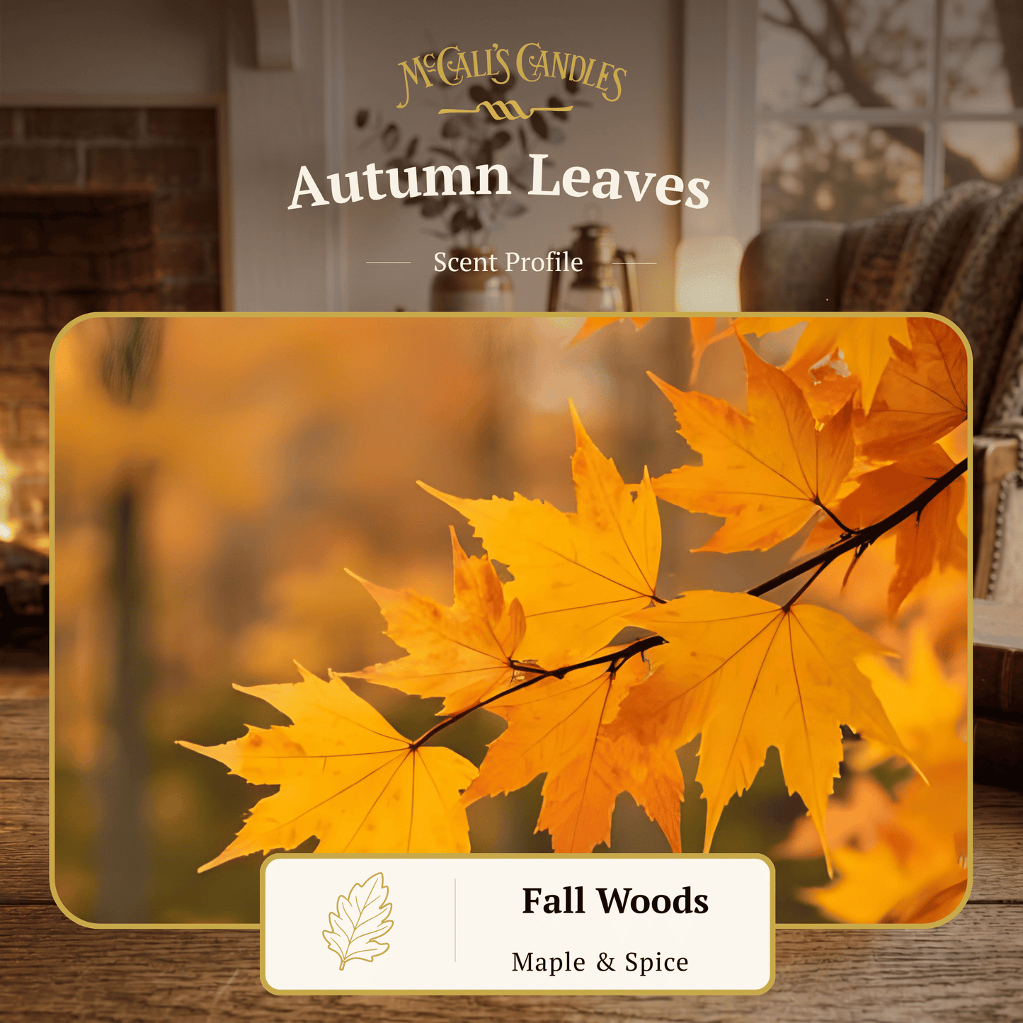 Autumn Leaves 26 oz Candle