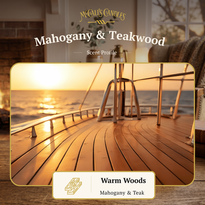 Mahogany & Teakwood 5.5 oz Wax Melt