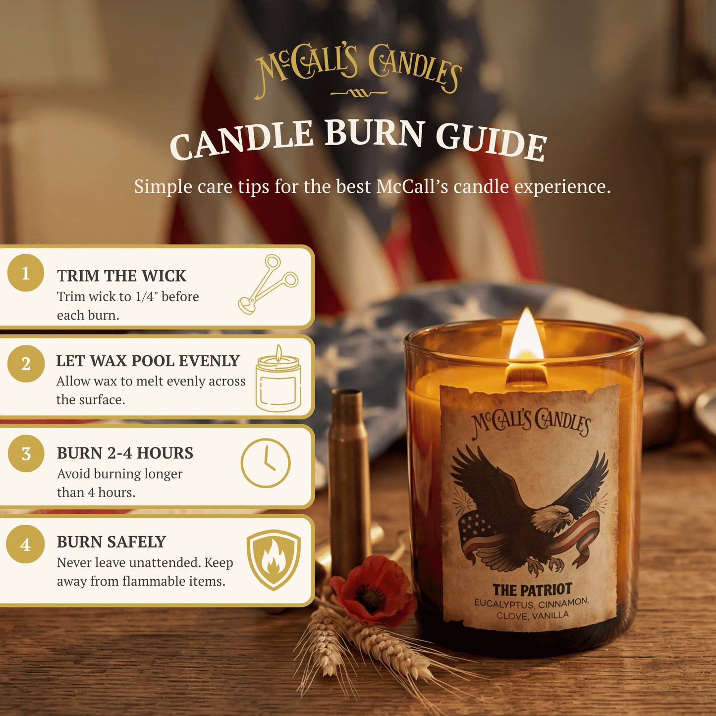 Smells Like Freedom 8 oz Candle