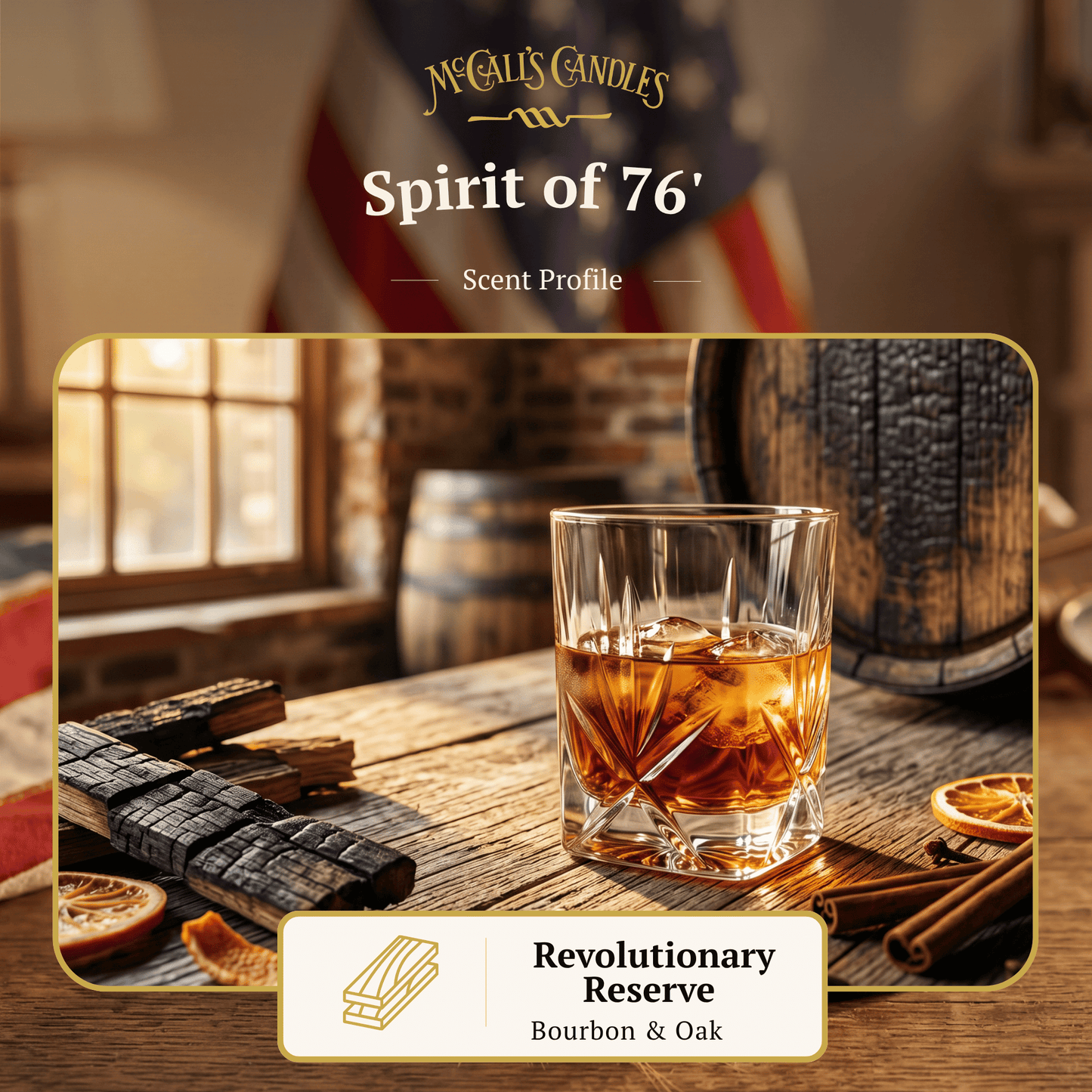 Spirit of 76 8 oz Candle