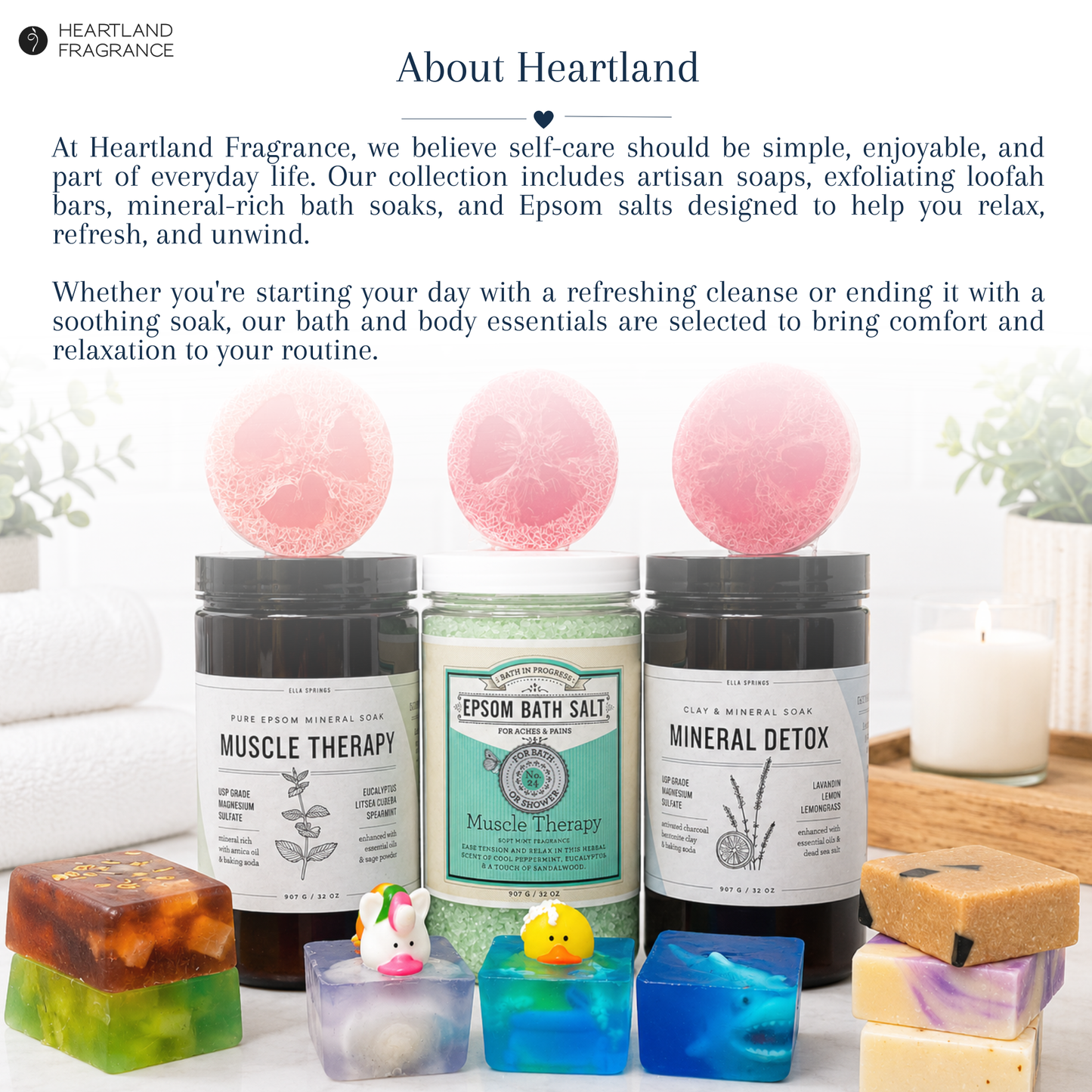 Heartland Fragrance | Shark Duck Toy | Handmade Duck Soap for Kids | Mild & Moisturizing