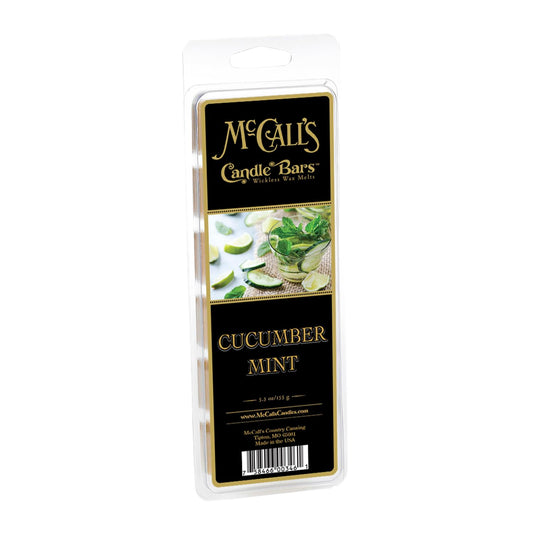 Cucumber Mint - 5.5 oz Wax Melt
