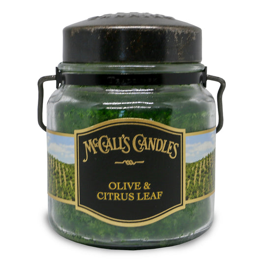 Olive & Citrus Leaf – 16 oz – Double Wick Candle