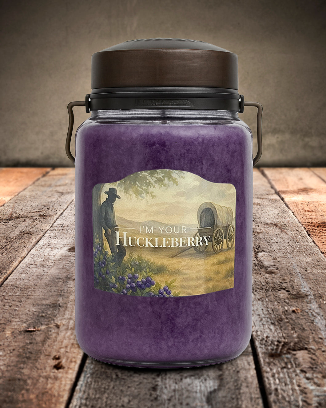 I'M YOUR HUCKLEBERRY Classic Jar Candle-26oz