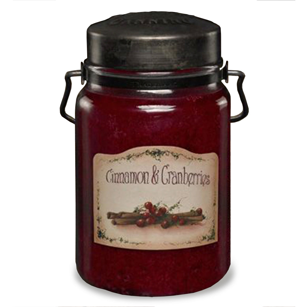 Cinnamon & Cranberries – 26 oz Candle