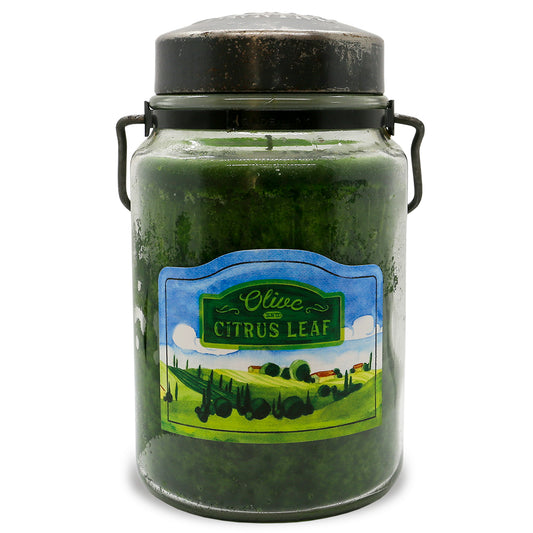 Olive & Citrus Leaf – 26 oz Candle